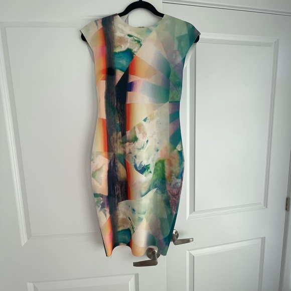 Multi Colored Mini Dress - Picture 1 of 4